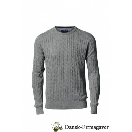 Winston - strik bluse med O hals