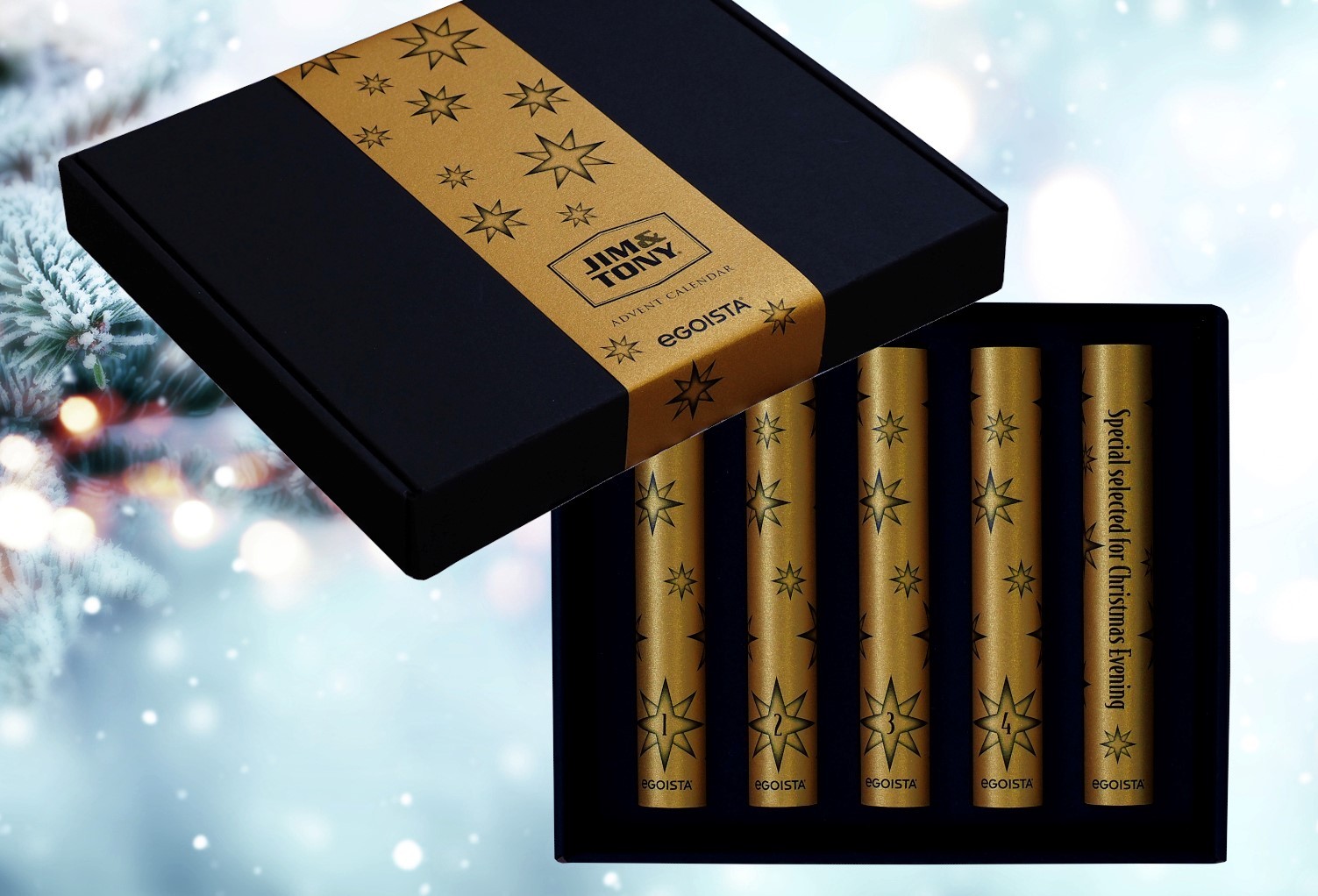 SUPER FLOT ADVENTSKALENDER MED GIN EL. ROM