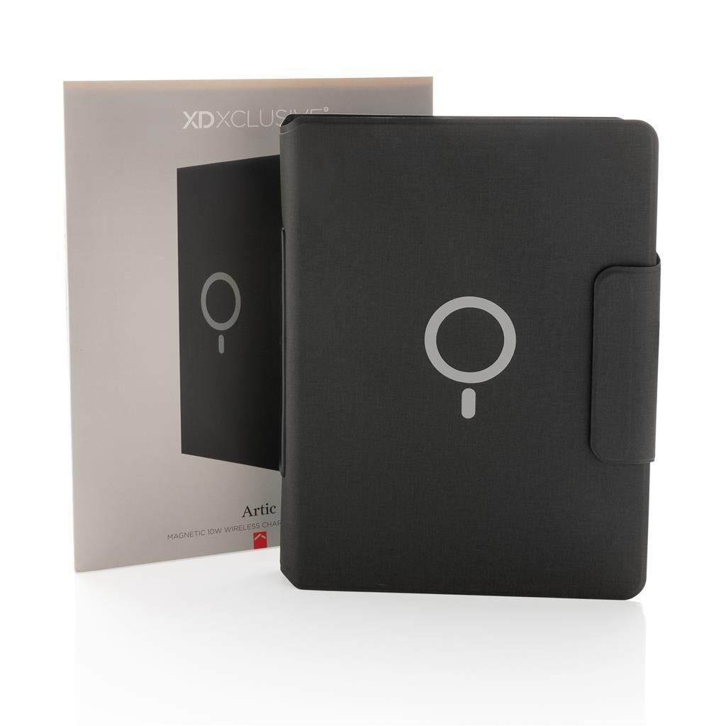 Artic magnetisk 10W trådløs A4 portfolio