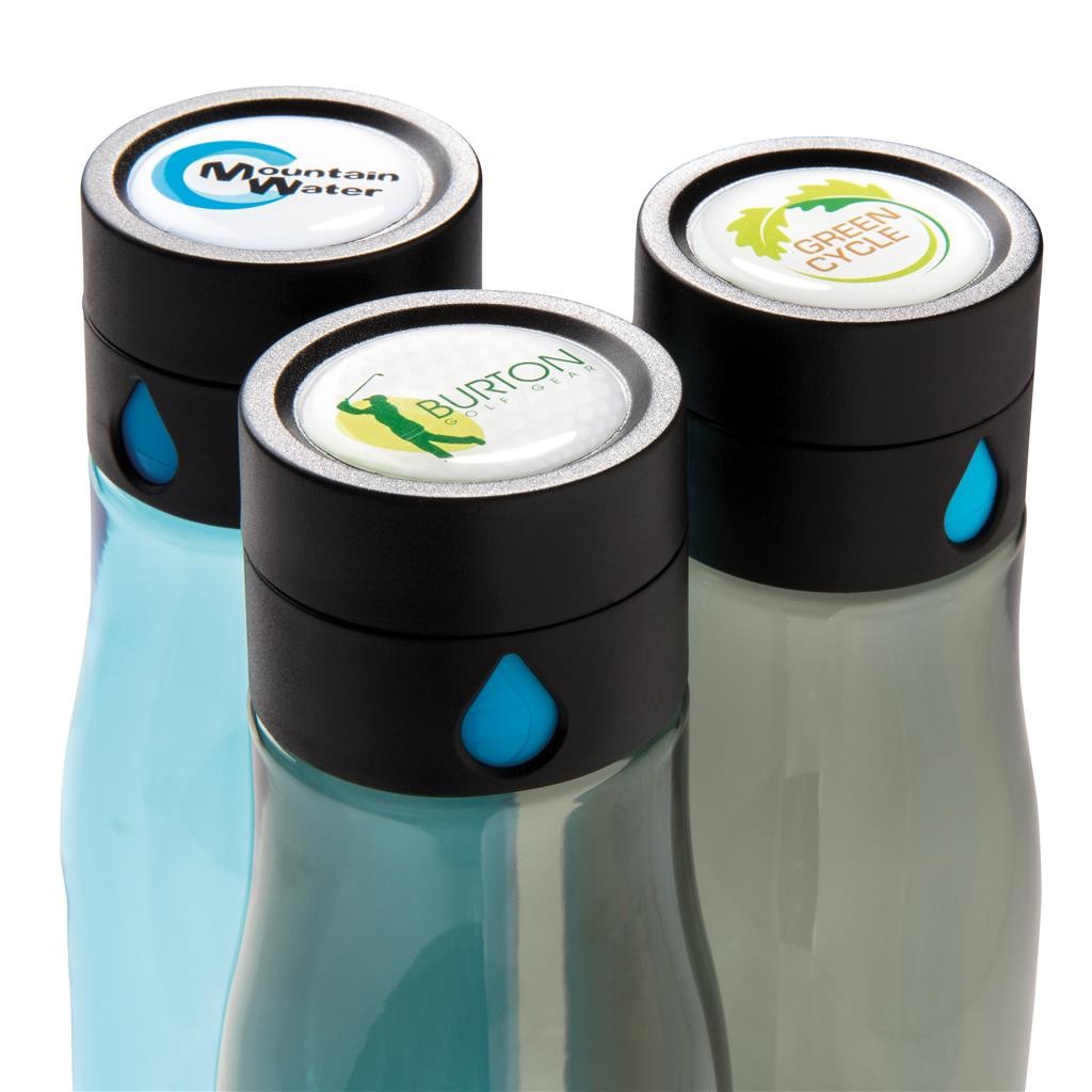 Trykt prøve - Aqua hydration tracking tritan flaske