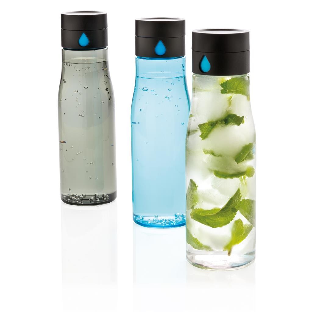 Trykt prøve - Aqua hydration tracking tritan flaske
