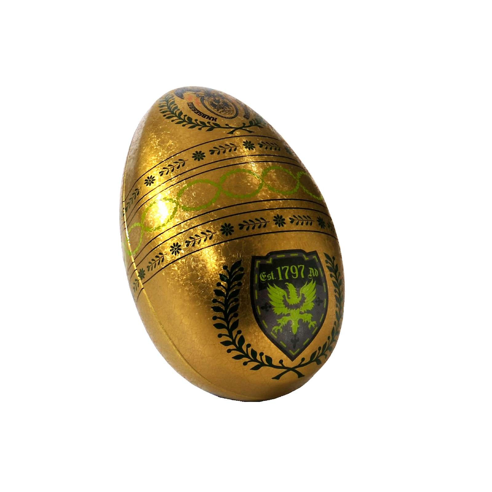 Stort Fabergé-æg med fire store fyldte æg