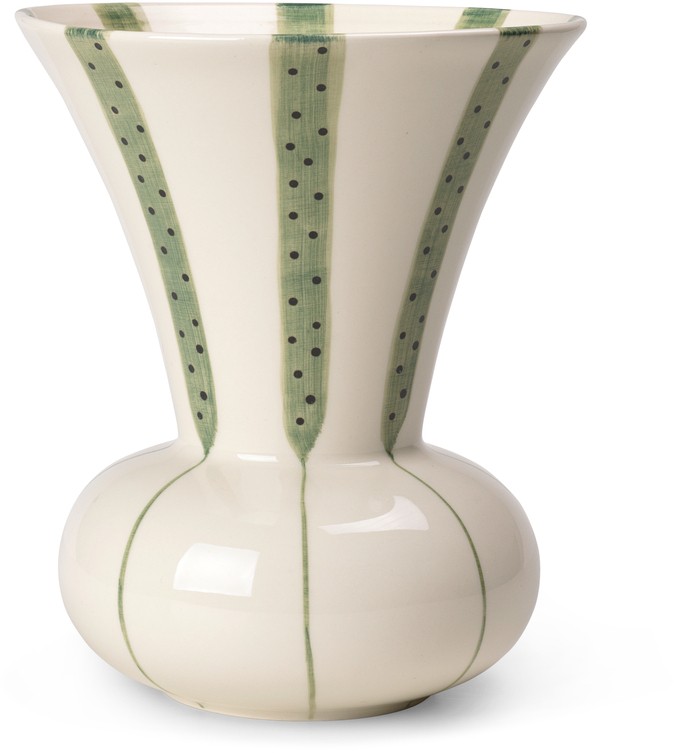 Kähler Signature Vase H20 cm, Grøn MODEL