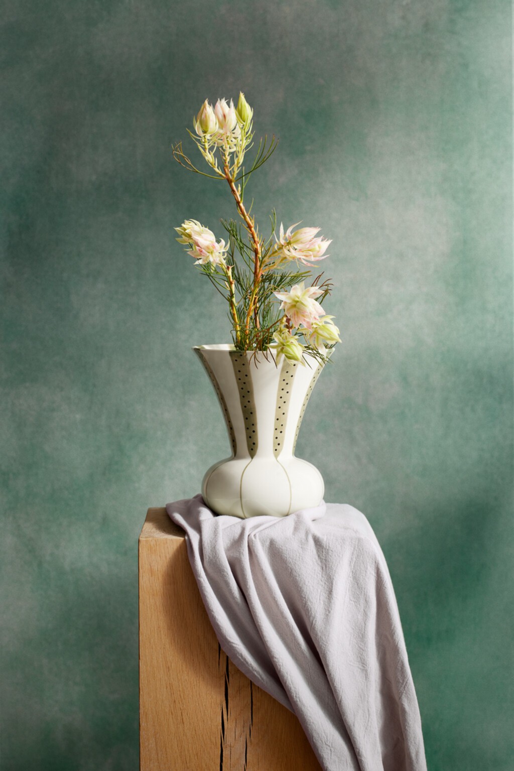 Kähler Signature Vase H20 cm, Grøn MODEL