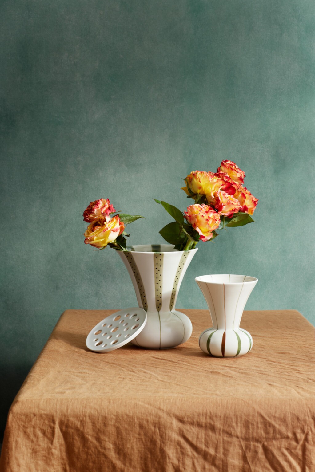 Kähler Signature Vase H20 cm, Grøn MODEL