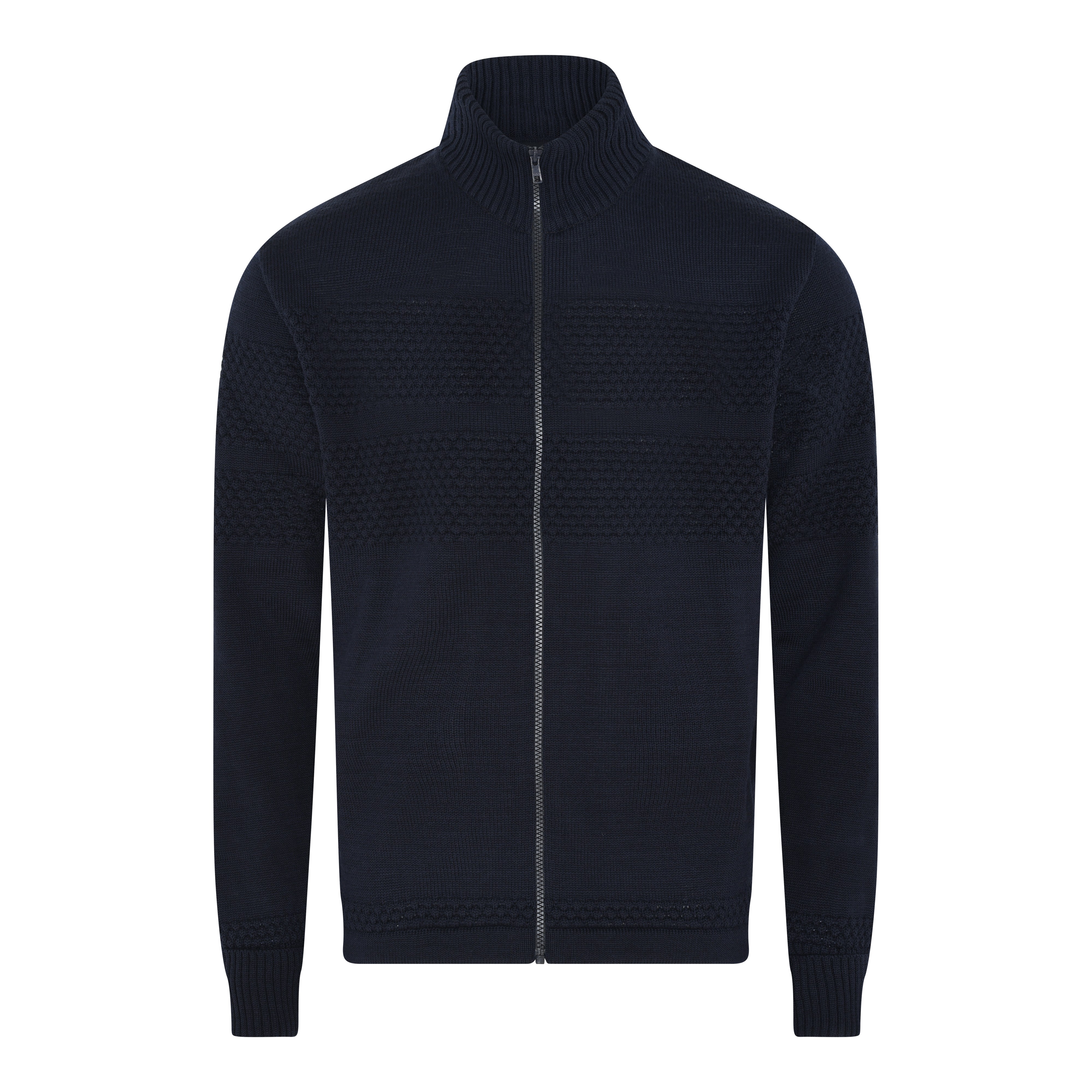 Saltum Cardigan Stand up Collar Zip