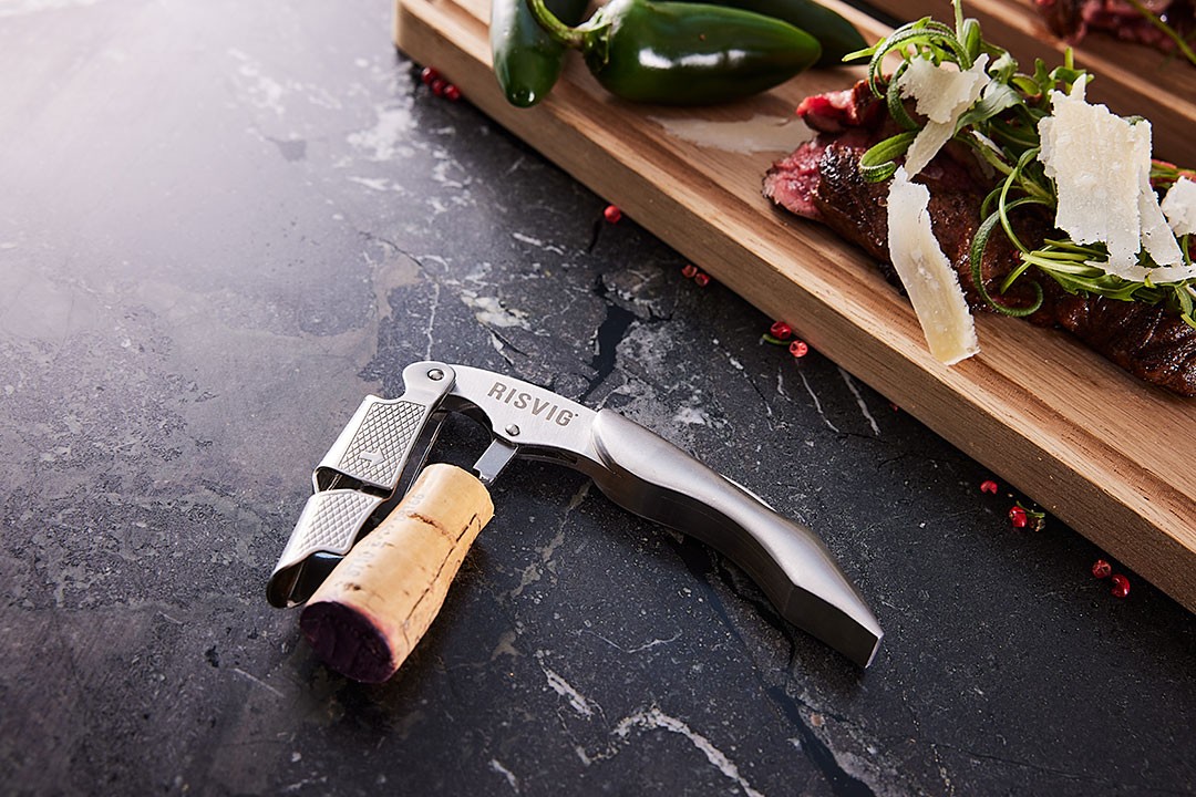 ACUTUS PIZZAKNIV  & PROPTRÆKKER