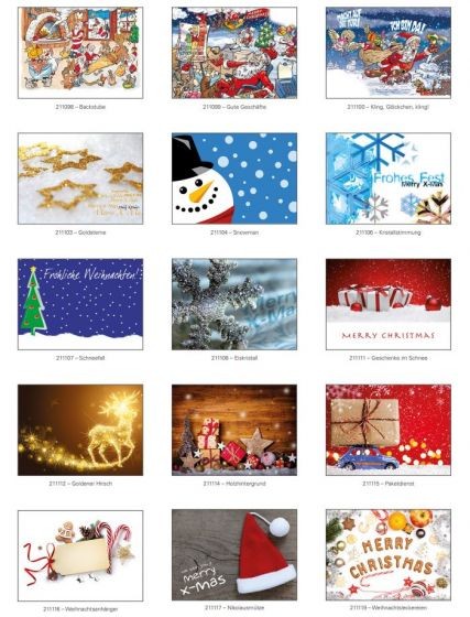 Julekalender med eget logo