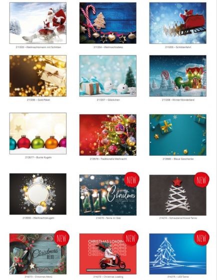 Julekalender med eget logo