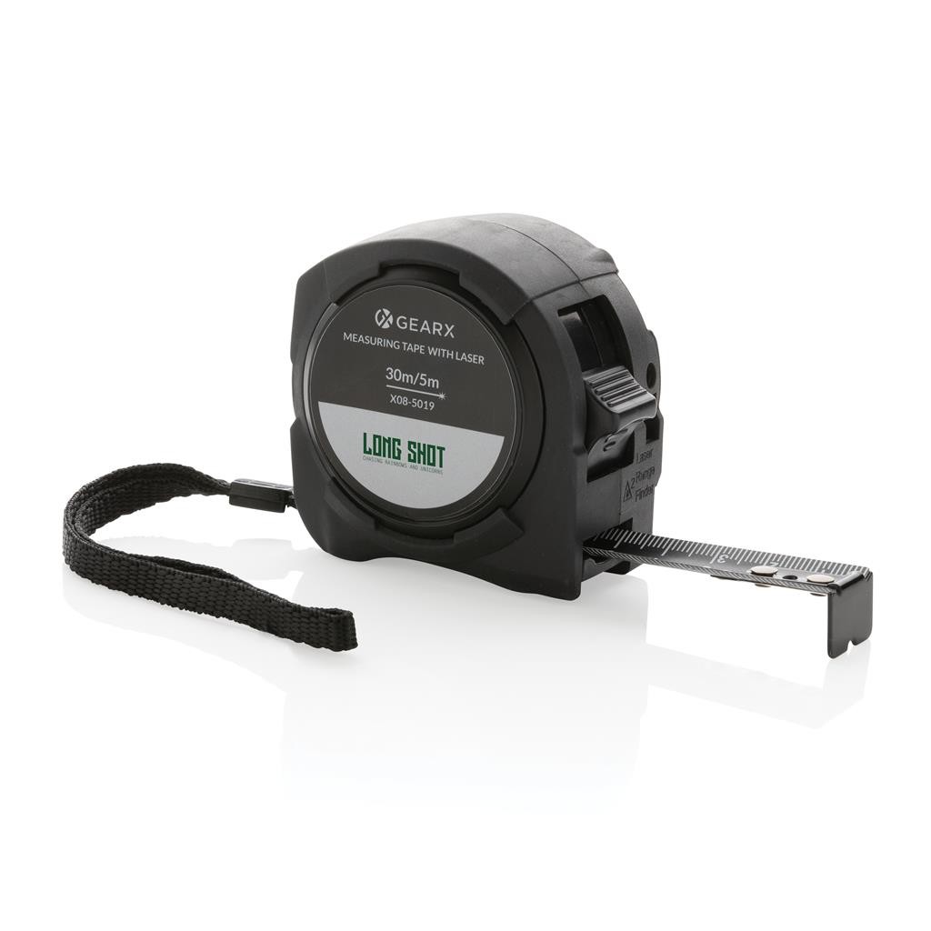 Gear X målebånd 5M, med 30M laser