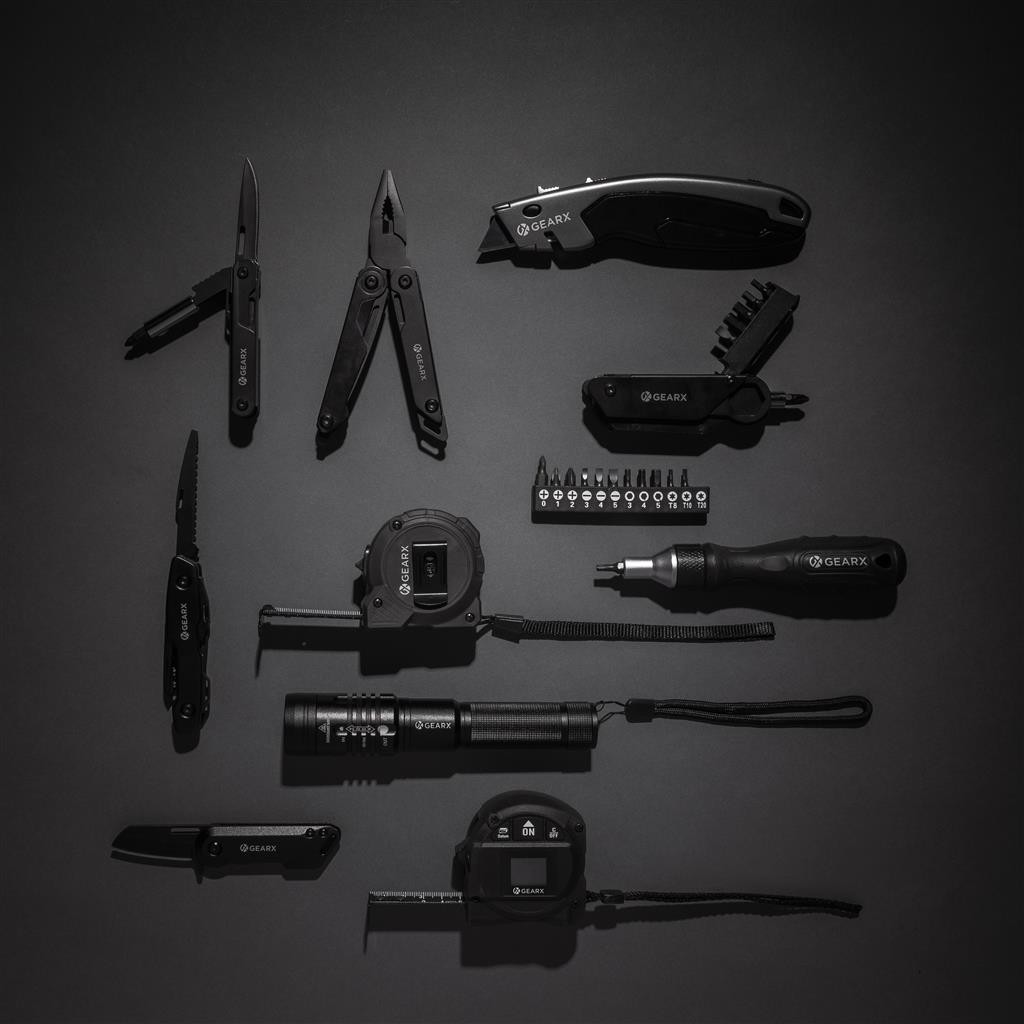 Gear X målebånd 5M, med 30M laser