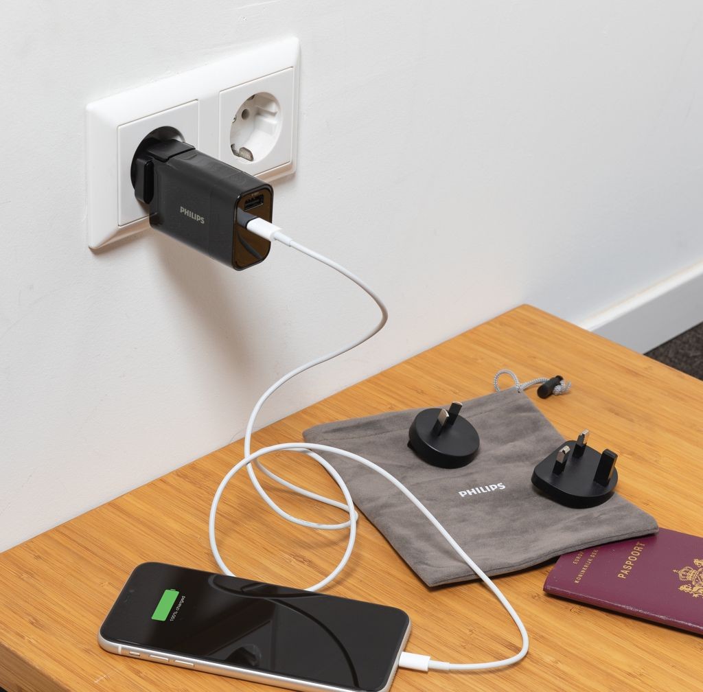 Phillips 30W ultra hurtig PD rejse adapter