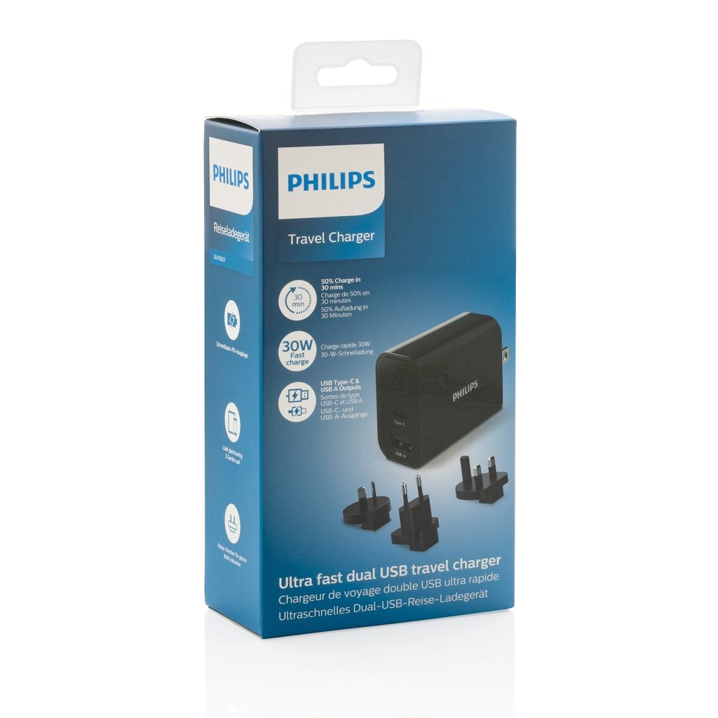 Phillips 30W ultra hurtig PD rejse adapter