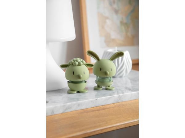 Hoptimist Soft Bunny  eller Lambert Hoptimist 7,5 x 5,8 x 9 cm S Olive