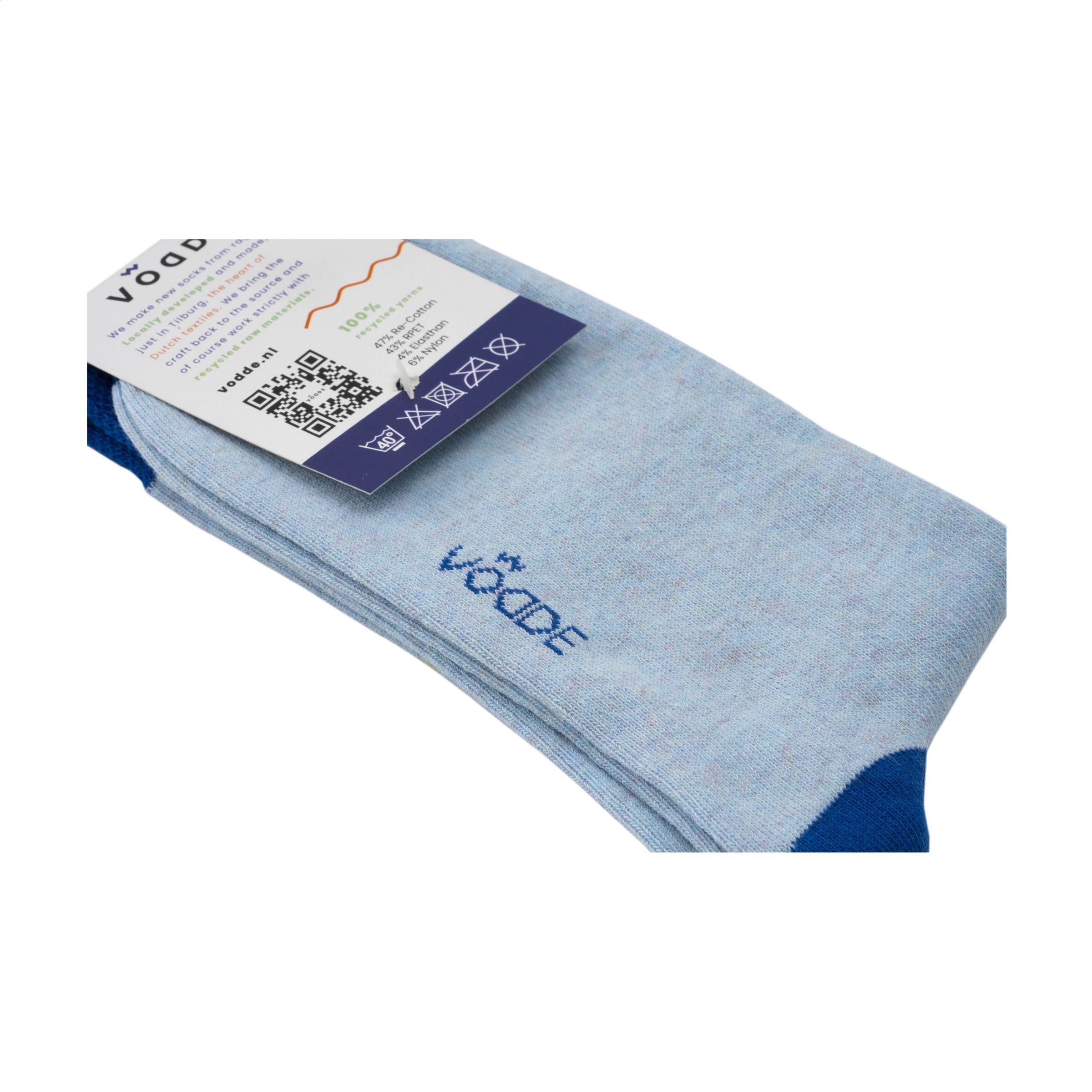 W344.9912  Vodde Recycled Casual Socks genbrugsstrømper