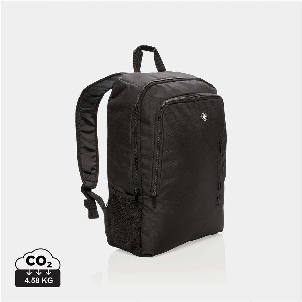 Swiss Peak 17” business laptop rygsæk, sort