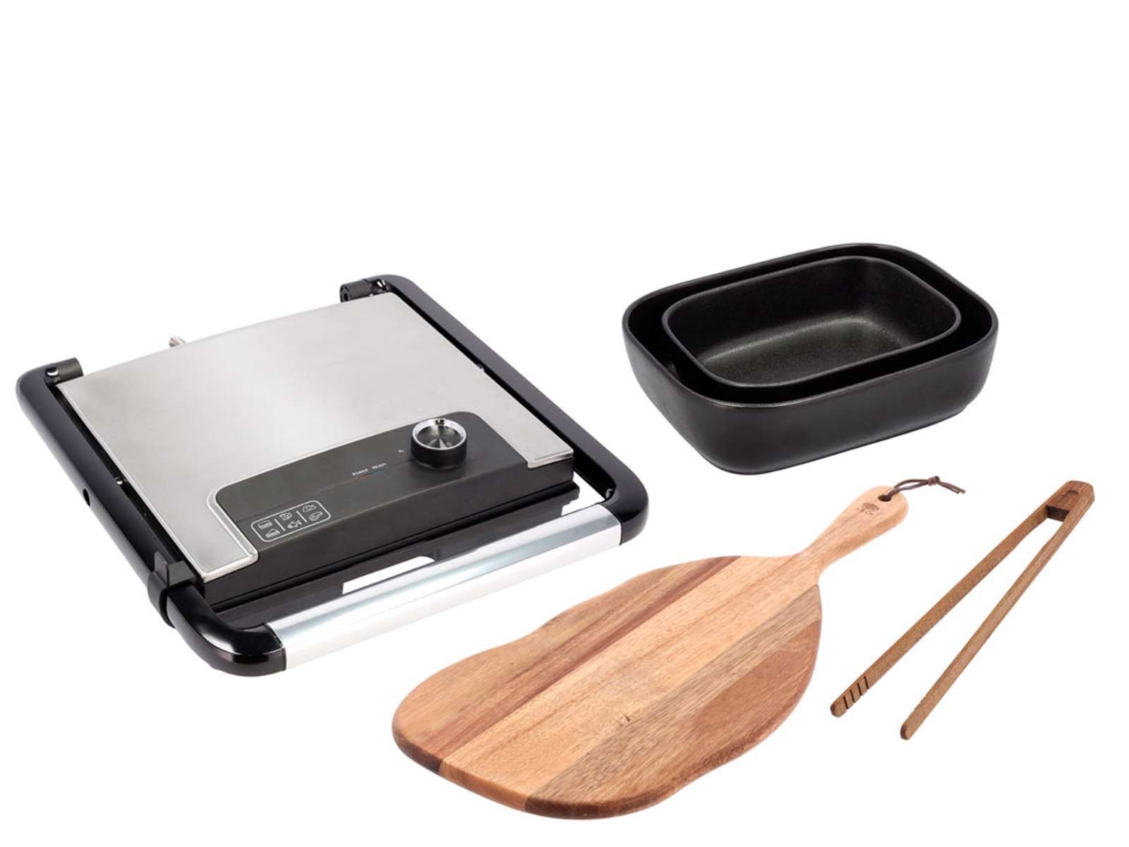 HOLM KONTAKTGRILL M. TILBEHØR DELUXE