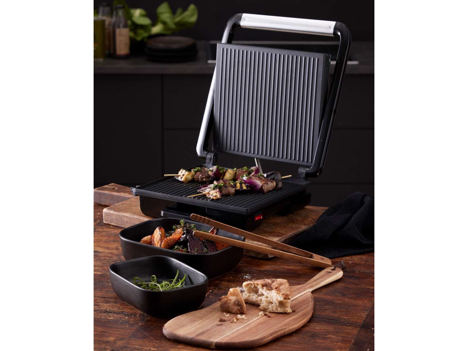 HOLM KONTAKTGRILL M. TILBEHØR DELUXE
