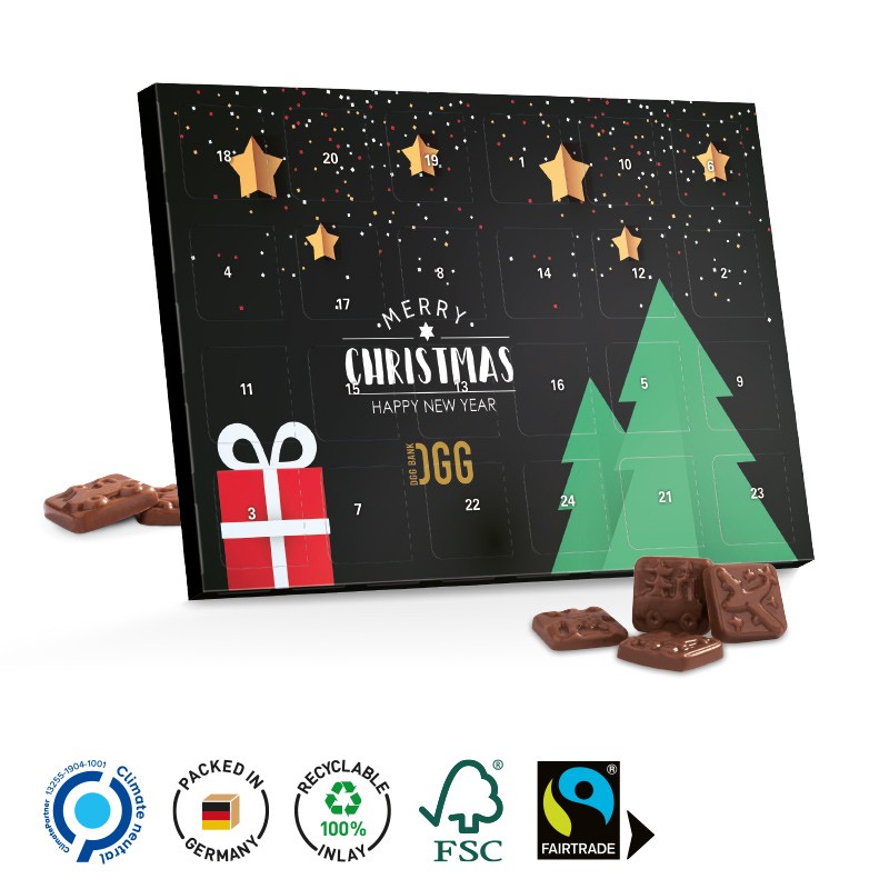 Klassisk skrivebord adventskalender