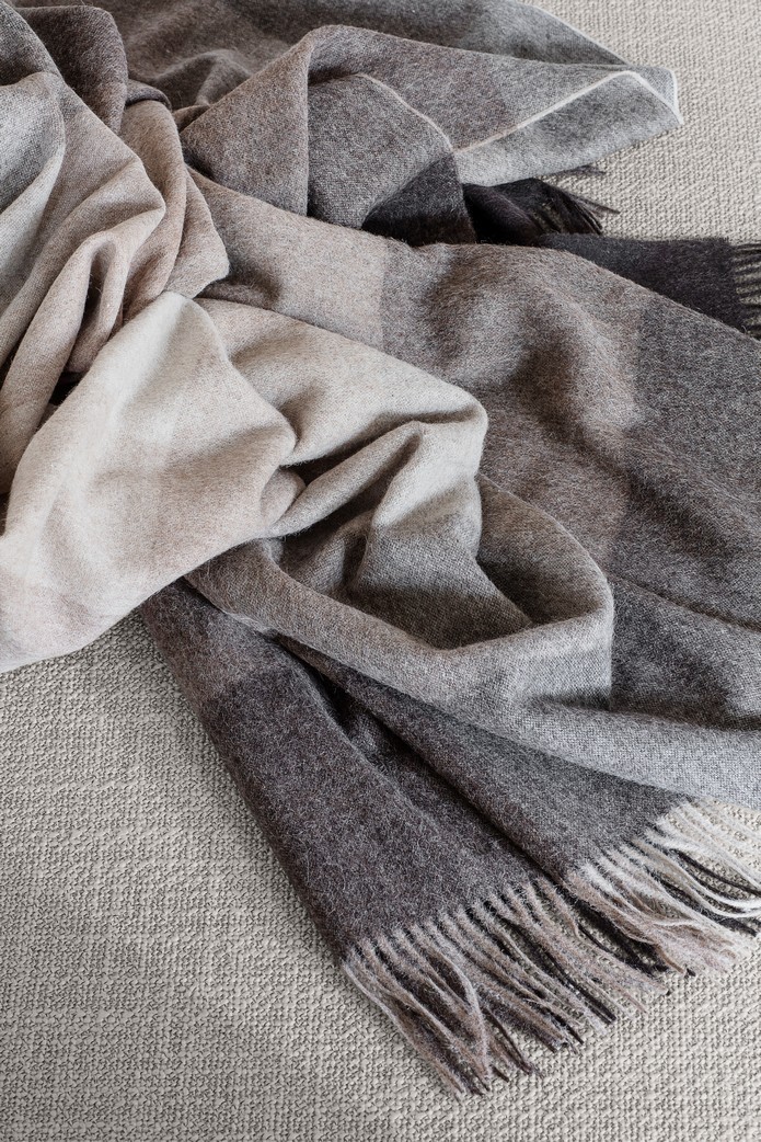 Elvang Inca Stones throw + + Pude 40x60 cm