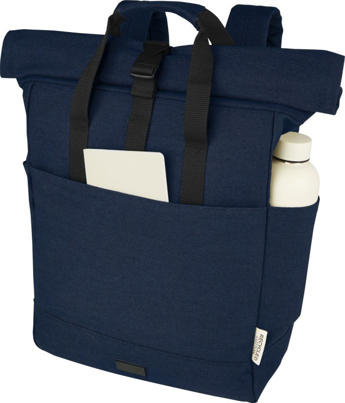 Joey 15 tommers GRS genanvendt canvas rolltop laptoprygsæk 15 L