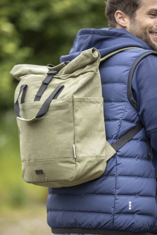 Joey 15 tommers GRS genanvendt canvas rolltop laptoprygsæk 15 L