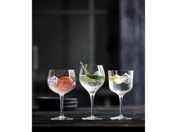 Luigi Bormioli Mixology Spansk gin & tonic-glas 80 cl 4 stk. Klar