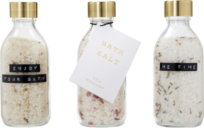 WELLmark Just Relax 3-delt 200 ml badesalt gavesæt