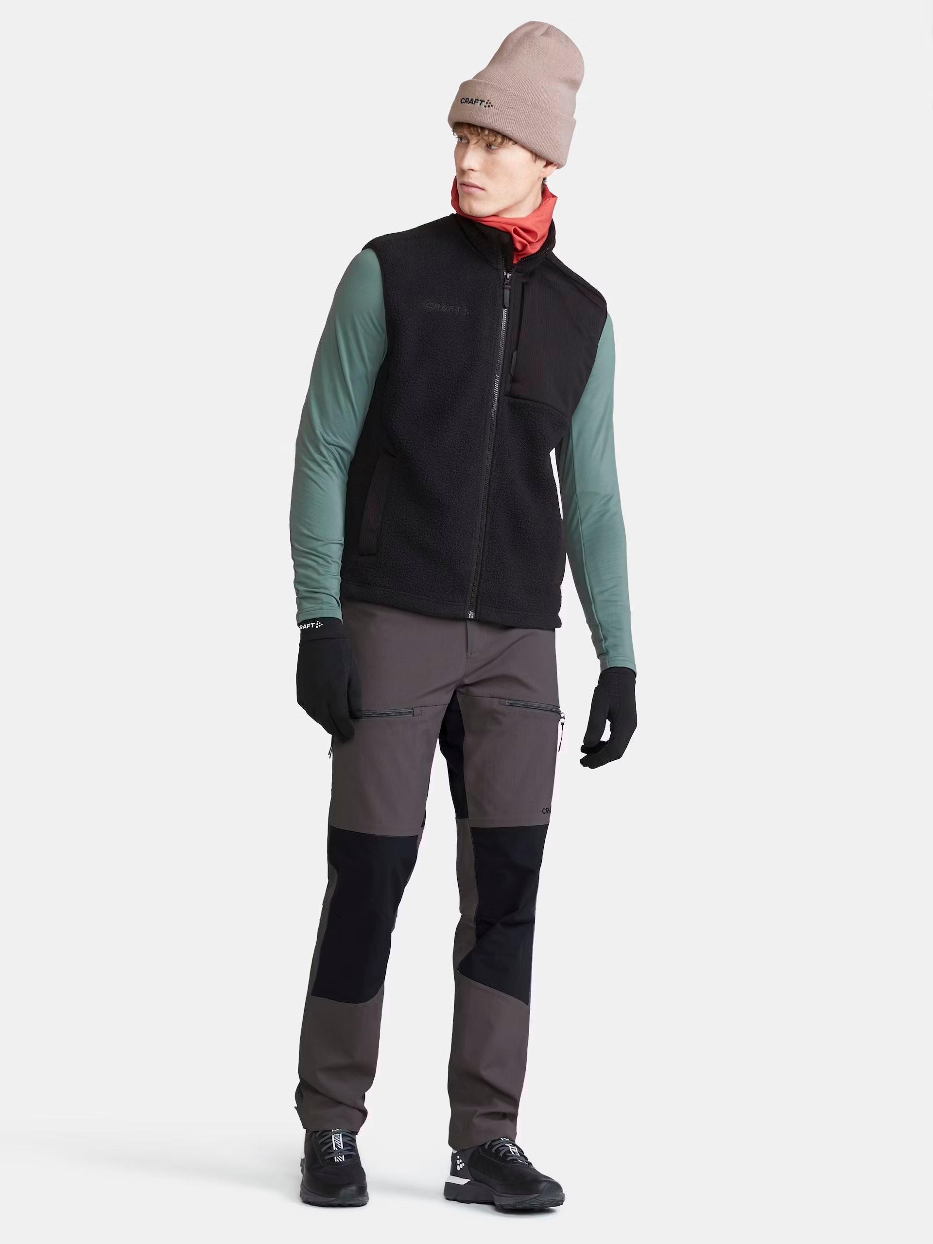 Craft Explore Pile Fleece Vest Herre