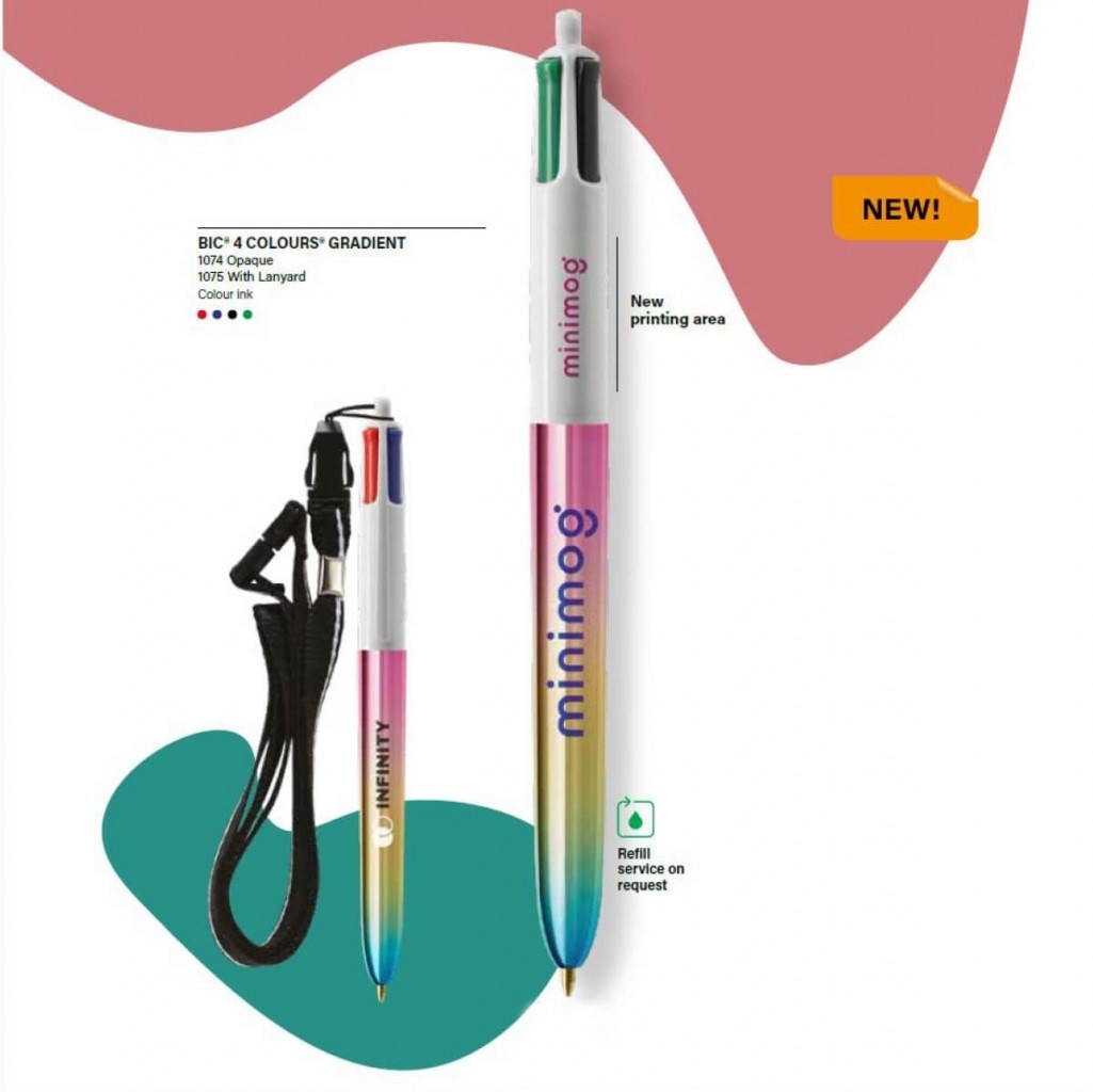 BIC® 4 Colours® Gradient