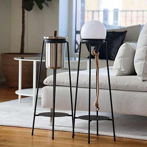 SACKit Patio Accessory Stand Black
