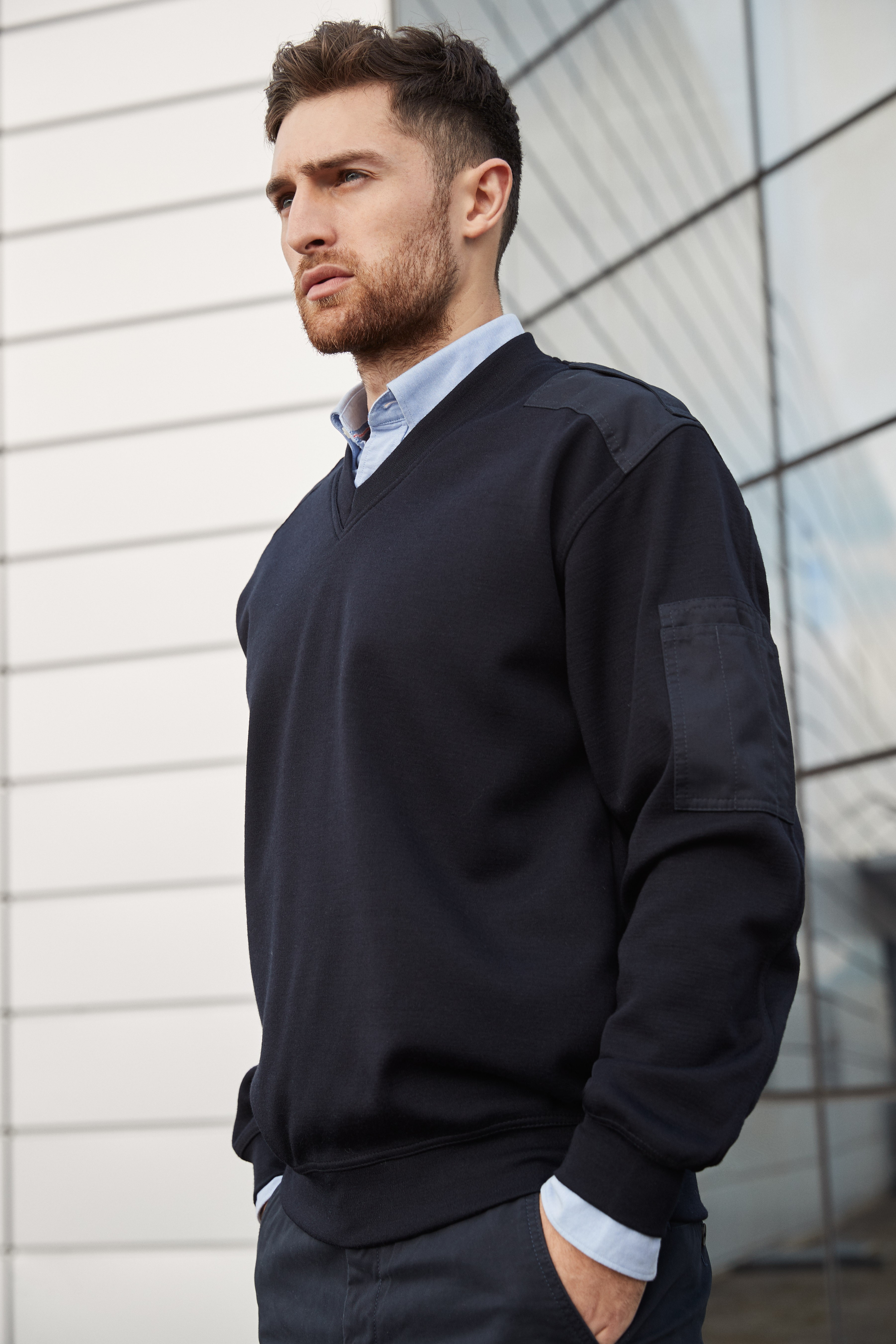 Nato Pullover, V-hals