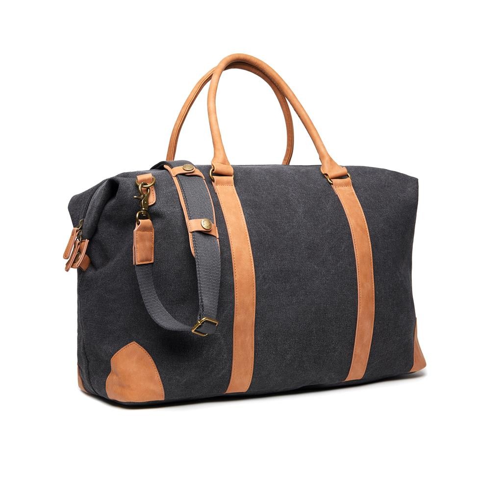 VINGA Bosler dufflebag i lærred