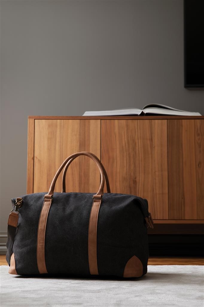 VINGA Bosler dufflebag i lærred