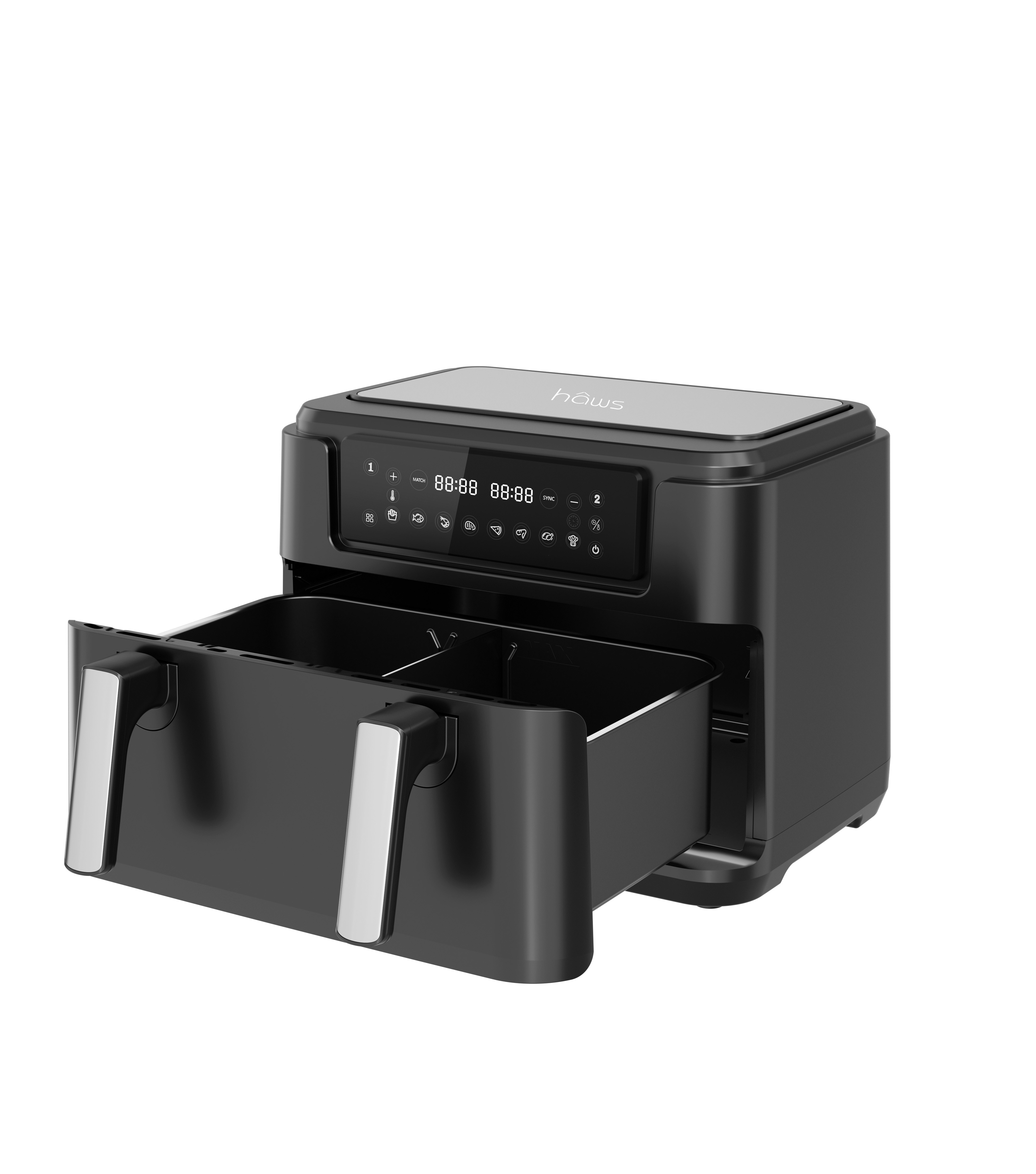 AIR FRYER 10L 2400W  MED OPDELER