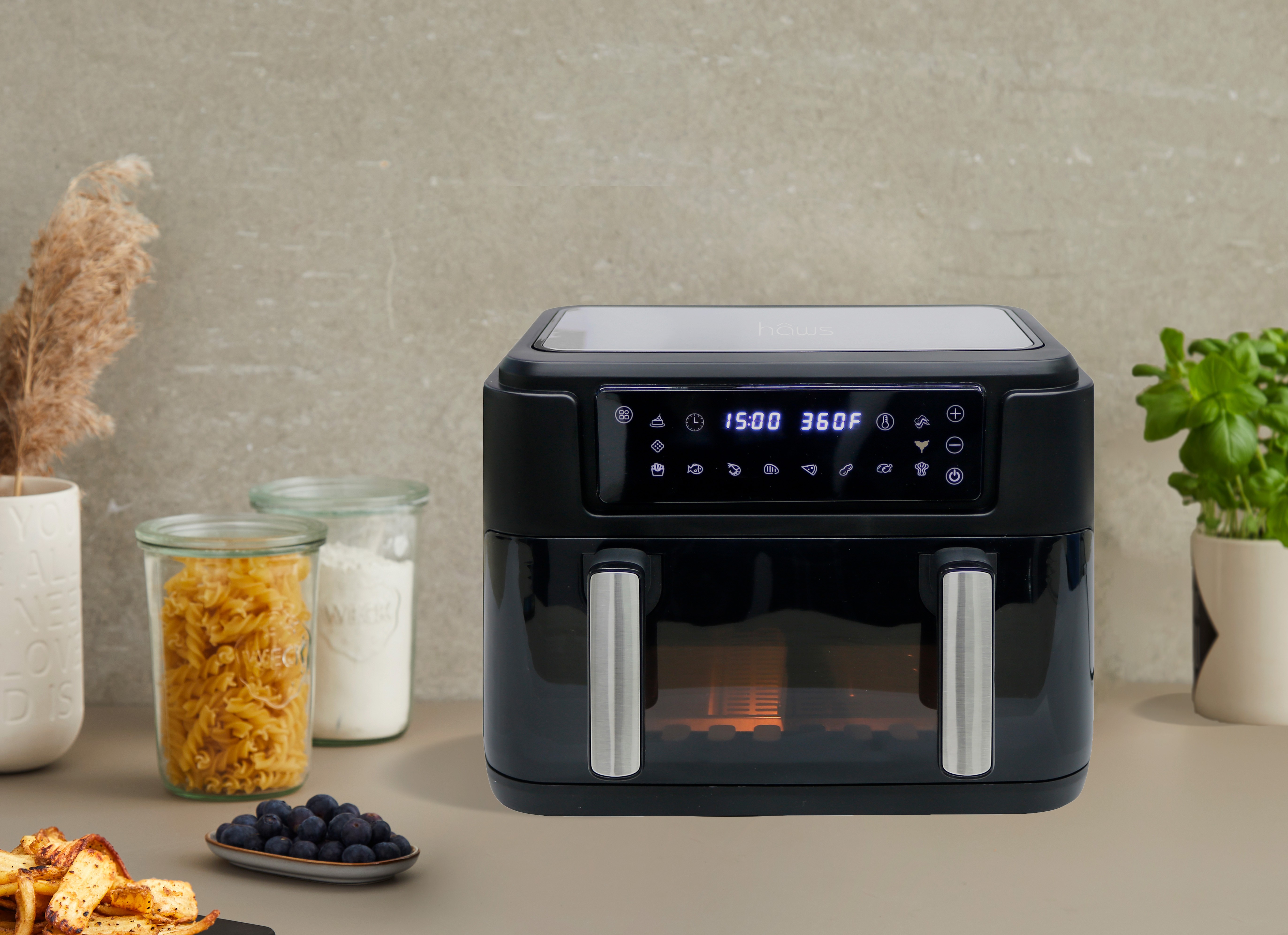 AIR FRYER 10L 2400W  MED OPDELER