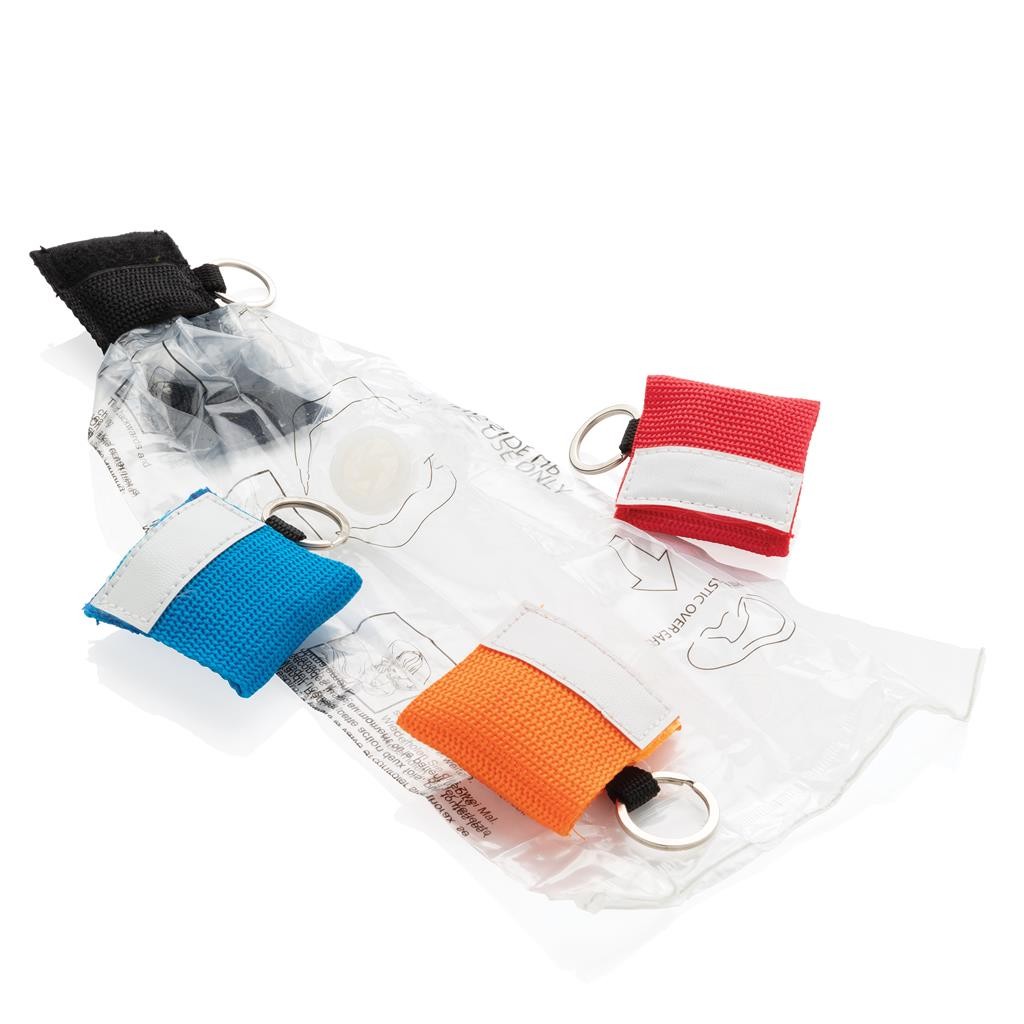 Nøglering med CPR maske