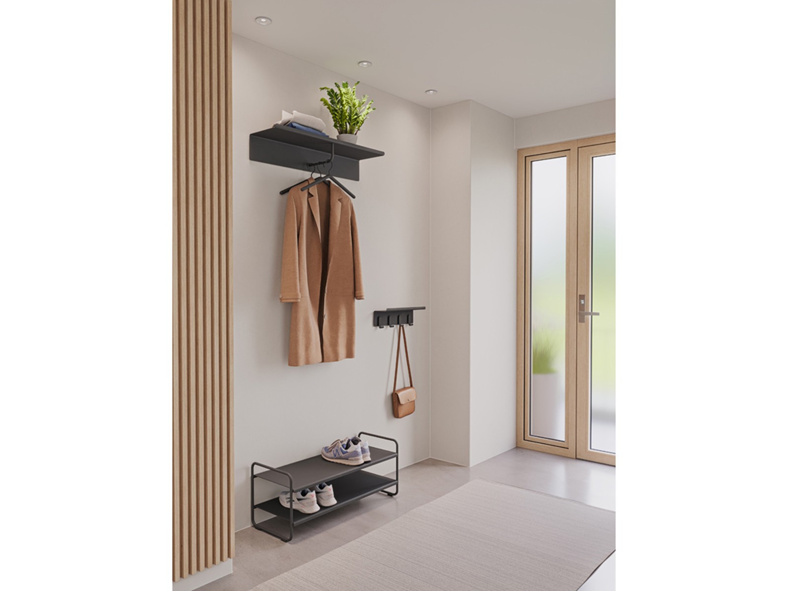 Zone Skoreol 80 x 33 x 33 cm i black