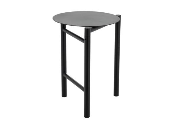 Zone Denmark Disc Skammel Dia 33 x 45 cm Black