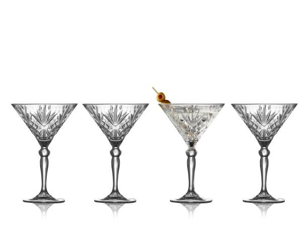 Lyngby Glas Krystal Melodia Cocktailglas 21 cl 4 stk.