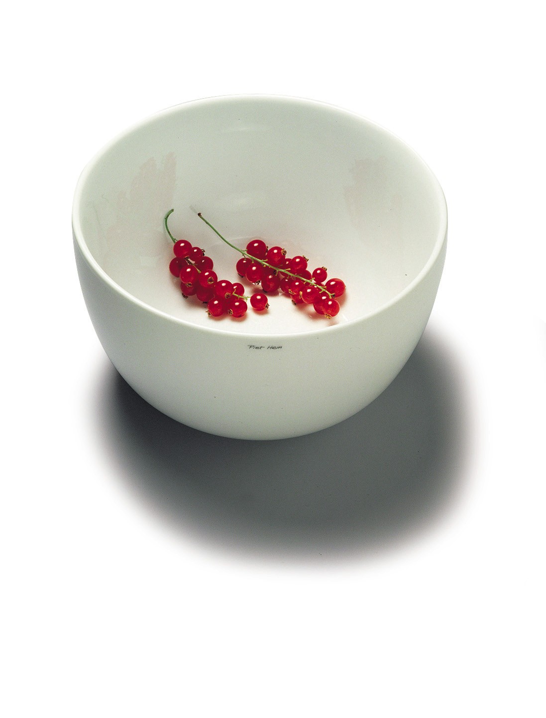 Skål porcelain 21 cm - HVID - 2. sort.
