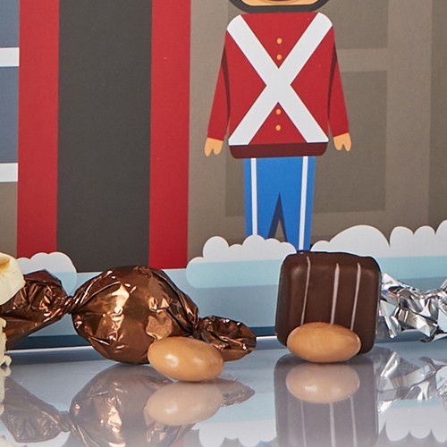 Kæmpe chokolade-julekalender - – Ultimativ luksus kalenderhus