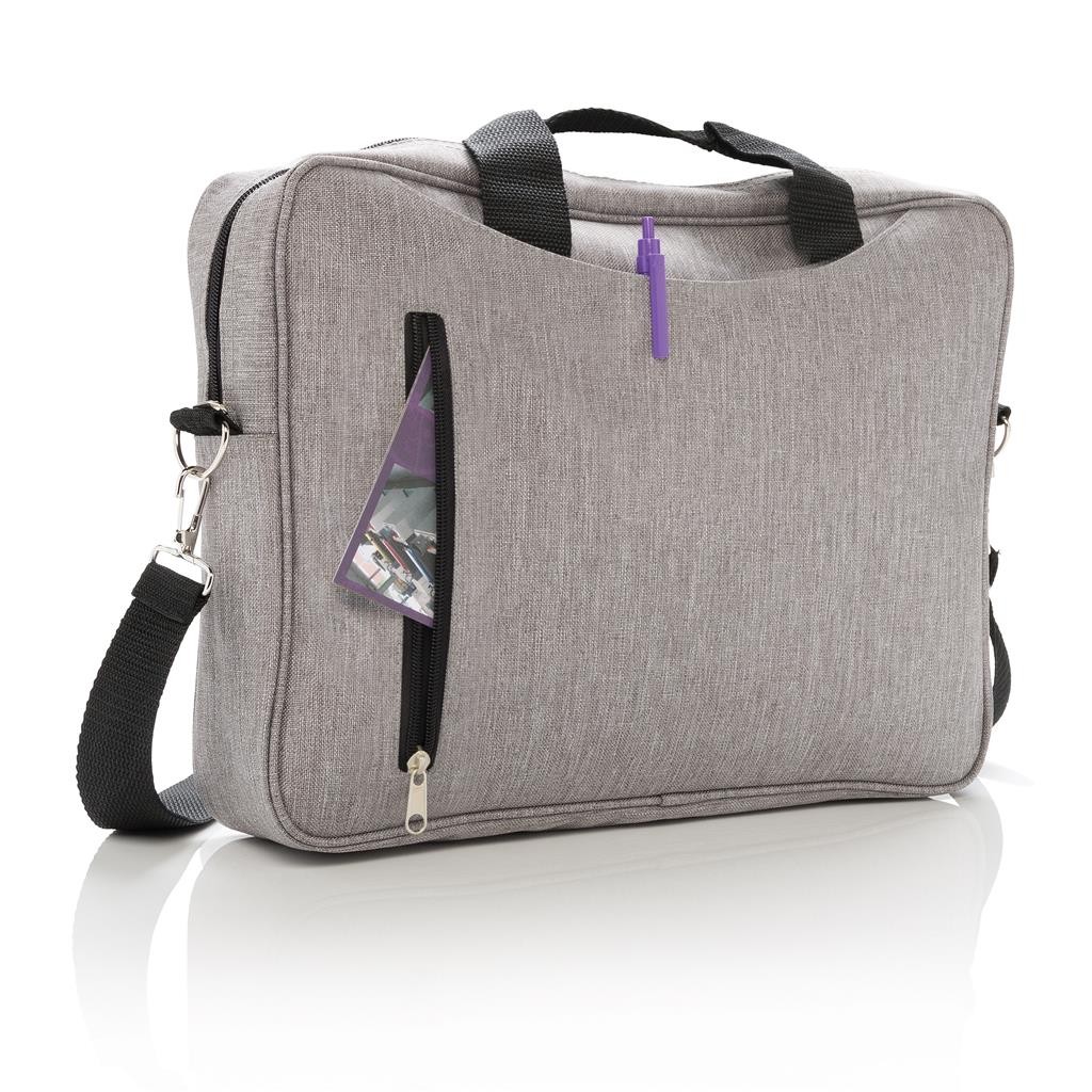 Basic 15” laptop taske, grå