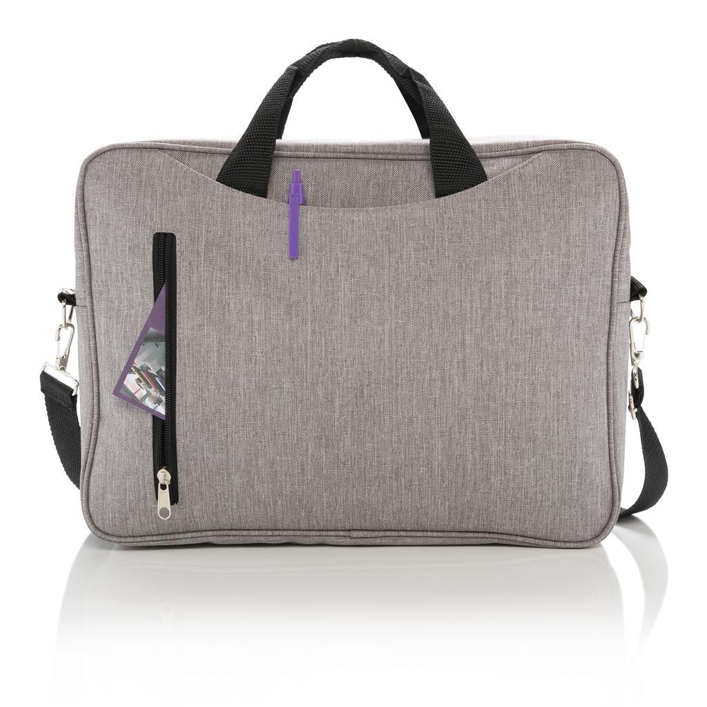 Basic 15” laptop taske, grå