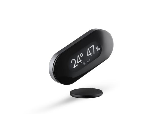 Jacob Jensen Klimastation 11,5 x 2,3 x 5,5 cm Black