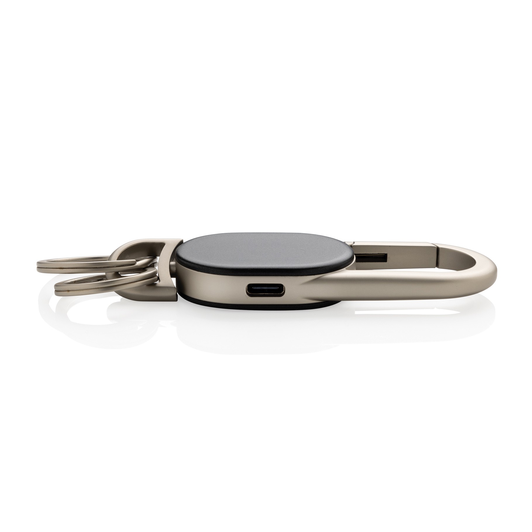 Keyfinder nøglering med global sporing og USB C