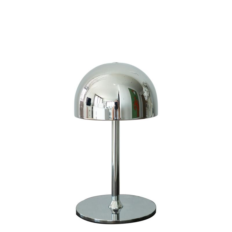 Sirius Tim Lampe Genopladelig 22 cm, Chrom