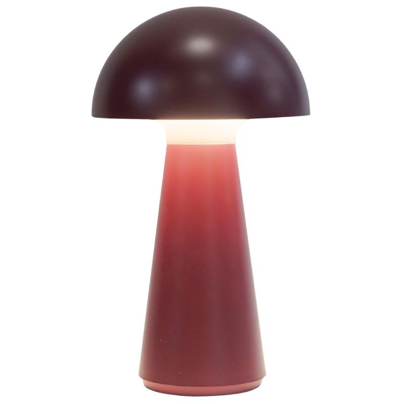 Sirius Sam Genopladelig Lampe 28 cm, Bordeaux