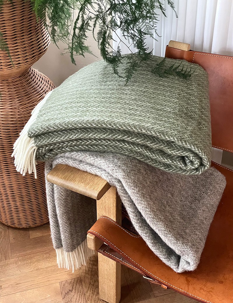 Plaid Hope Throw