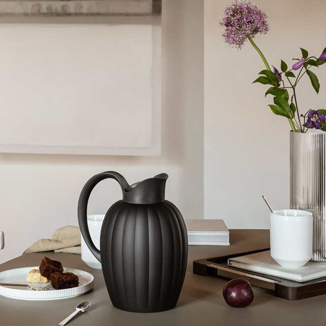 BERNADOTTE Termokande, Sort - Originalt design af Sigvard Bernadotte